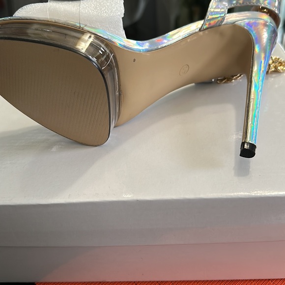 Yolkomo Women's Clear Platform Heels - Picture 7 of 7